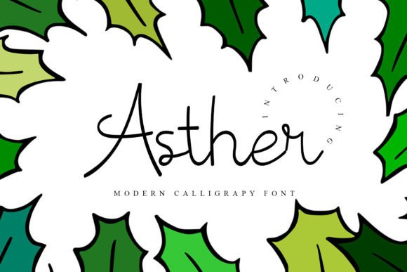 Asther: The Handwritten Typeface That Elevates Campaign Visuals