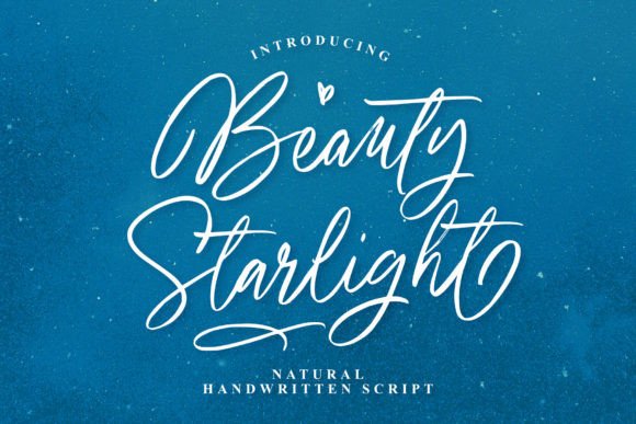 Beauty Starlight: The Premium Script Font for Scroll-Stopping Campaigns