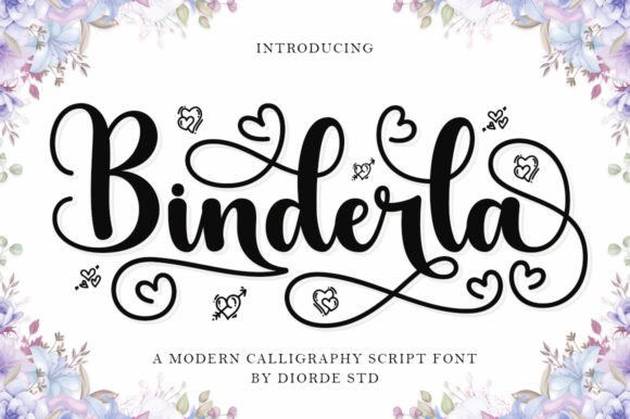 Binderla: The Elegant Script Font for Scroll-Stopping Campaigns