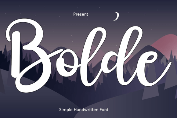 Bolde: A Handwritten Typeface That Brings Natural Warmth to Brand Identity
