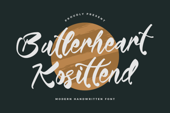 Butlerheart Kosittend: The Modern Handwritten Font for Authentic Branding