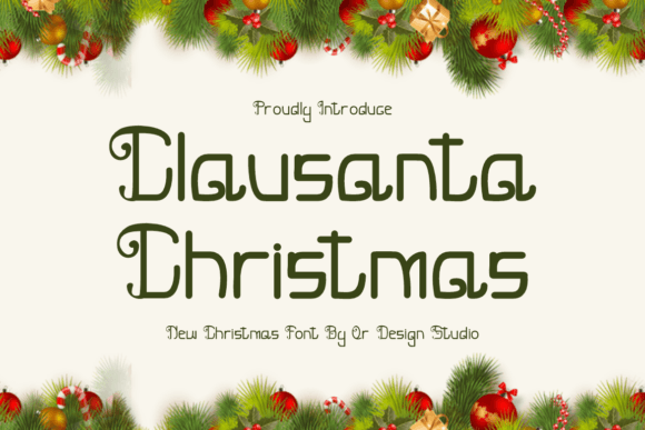 Clausanta Christmas: The Perfect Handwritten Typeface for Seasonal Crafts