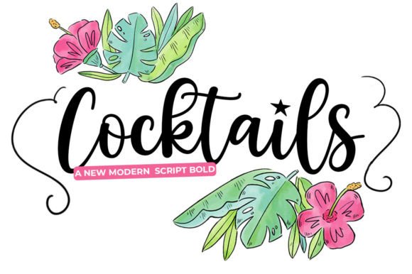 Cocktails Script: The Perfect Typeface for Modern Campaigns