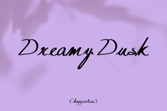 Dreamy Dusk: A Graceful Typeface for Editorial Design