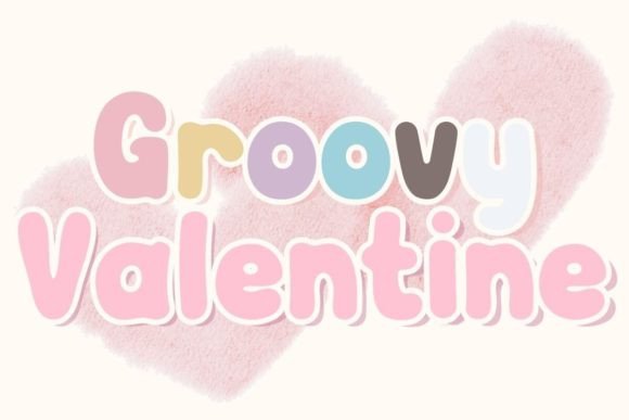 Groovy Valentine: The Perfect Script Font for Handmade Valentine Crafts