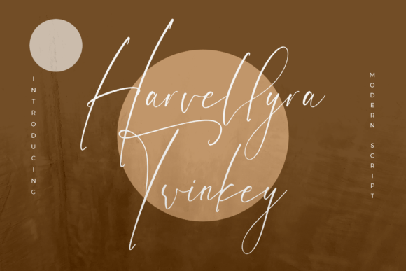 Harvellyra Twinkey: The Modern Script Typeface for Handmade Branding