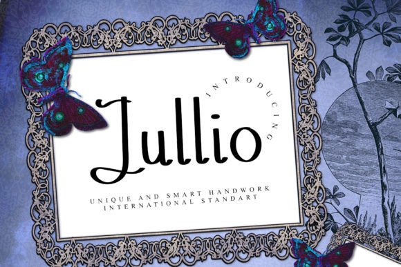 Jullio: The Elegant Script Font for Handmade Brands