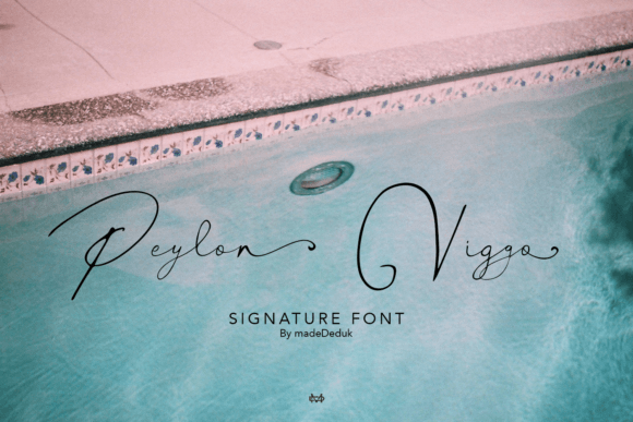 Peylon Viggo: The Handmade Signature Typeface for Creative Makers