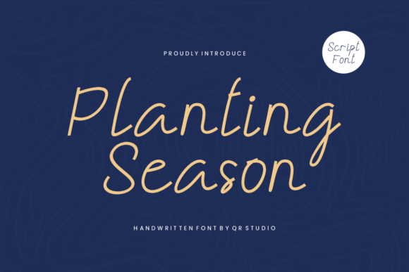 Planting Season: A Handwritten Typeface for Modern Web Design