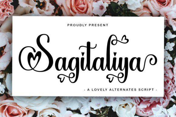 Sagitaliya: The Handwritten Typeface for Editorial Design