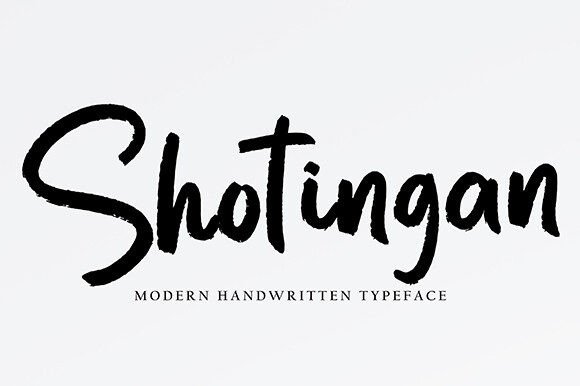 Shotingan: The Timeless Script Font for Authentic Brand Identity