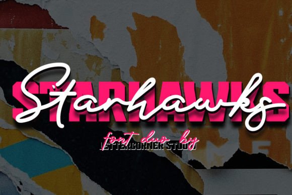 Starhawks: The Premium Script Font for Scroll-Stopping Campaigns