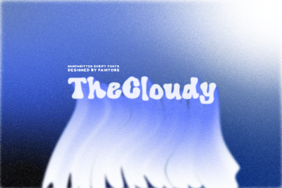 The Cloudy: A Whimsical Typeface for Playful Campaigns
