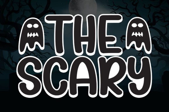 The Scary: A Playful Typeface for Web Design and Branding