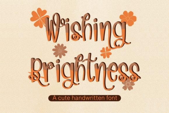 Wishing Brightness: A Playful Typeface for Real Branding Projects